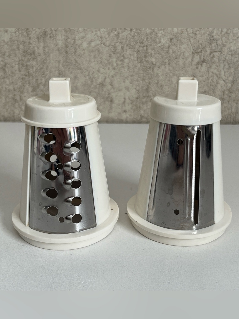 Presto Salad Shooter Model 0291001 Replacement Parts Shredder Slicer Cone 2 Pce